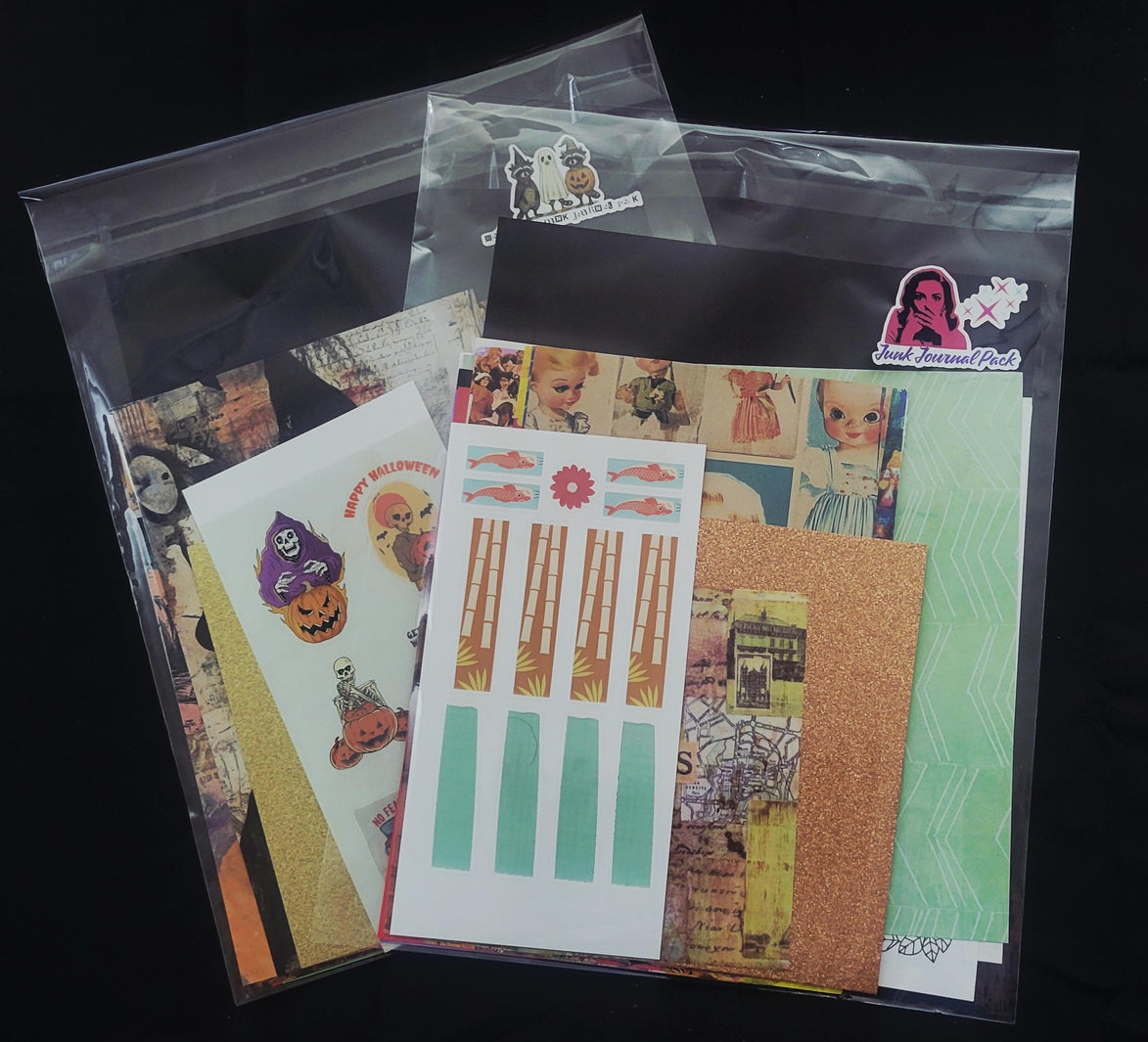 Junk Journal Paper Packs