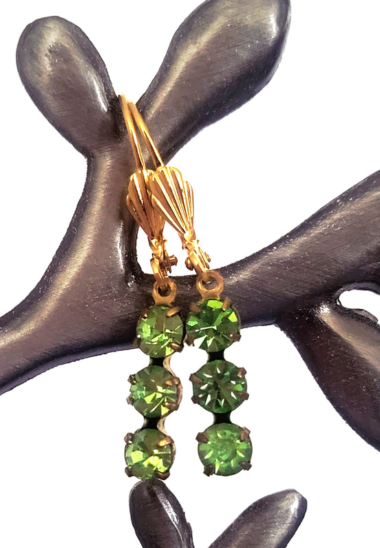 Uranium Glass earrings